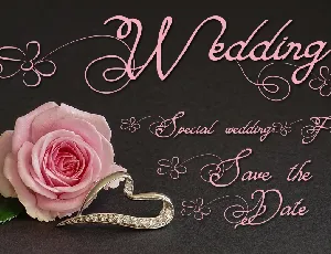 Wedding font