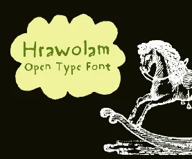 Hrawolam font