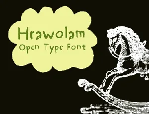 Hrawolam font