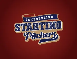 Starting Pitchers font