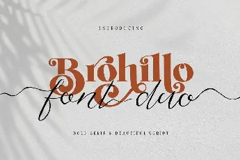 Brohillo font