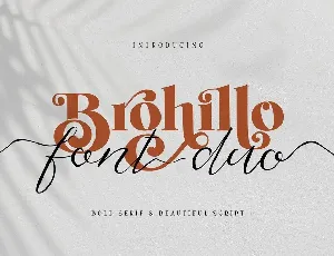 Brohillo font