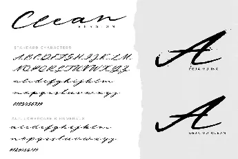 Deja Vu Handwritten Ink font