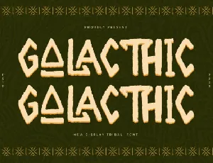 Galacthic font