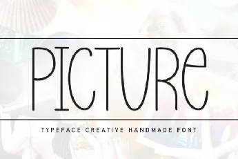 Picture Display font