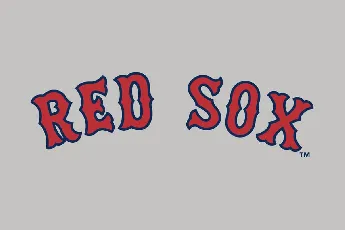 Red Sox font