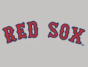 Red Sox font