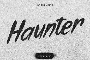 Haunter font