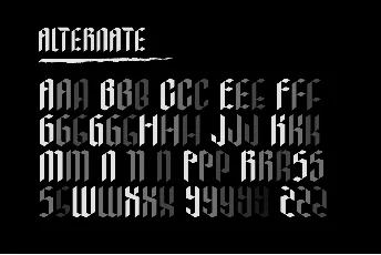 ABJAD DEMO font