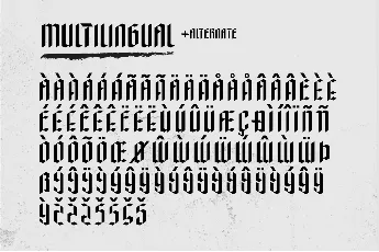 ABJAD DEMO font