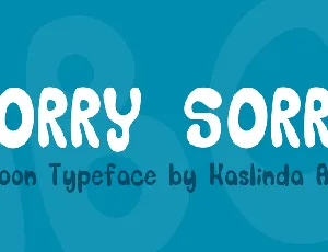 SORRY_SORRY font