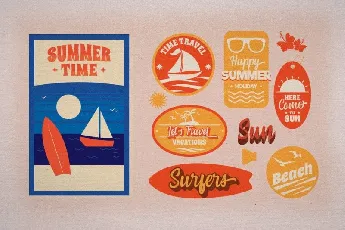 Summer Fruits – Layered font