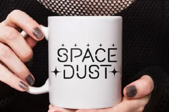 Space Stacked font