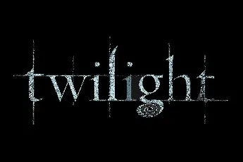 Twilight font