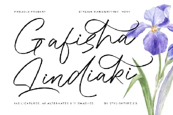 Gafisha Lindiaki font