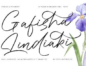 Gafisha Lindiaki font