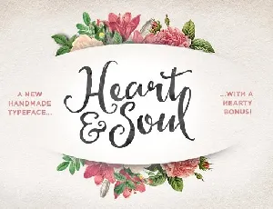 Hearty Script font