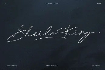 Sheila King font