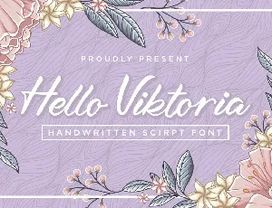 Hello Viktoria font