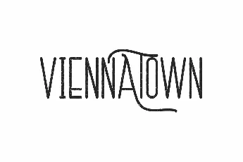 Vienna Town Demo font