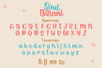 Soul Billani font