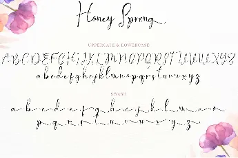 Honey Spring font