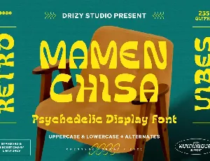 Mamenchisa font