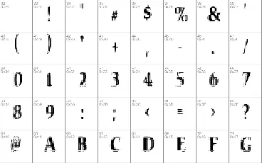 VTC Seeindubbledointriple font