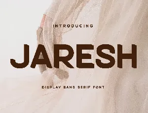 Jaresh font