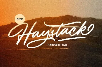 Haystack font