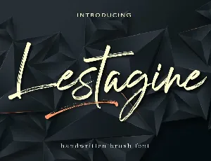 Lestagine font