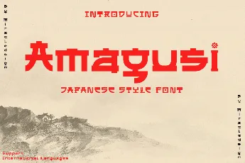 Amagusi font