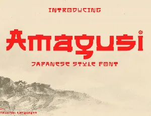 Amagusi font