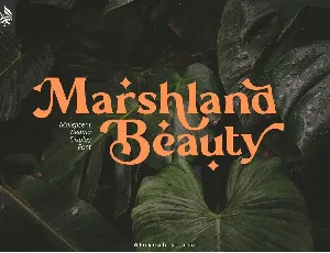 Marshland Beauty font