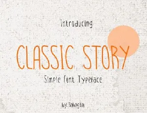 Classic Story font