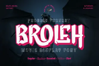 Broleh font