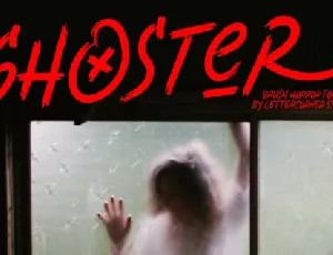 Ghoster font