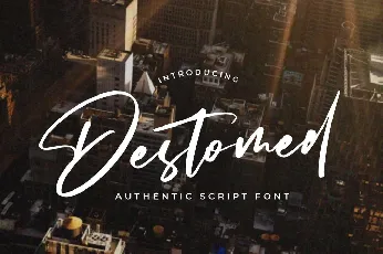 Destomed font