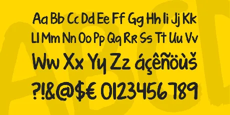 KG Turning Tables font