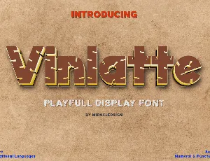 Vinlatte font