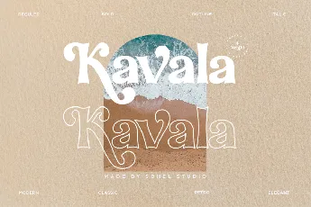 Kavala font