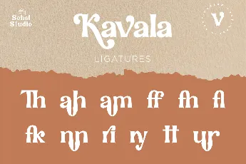 Kavala font