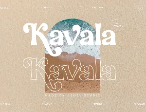 Kavala font