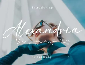 Alexandria font