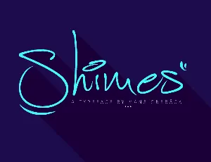 Shimes font