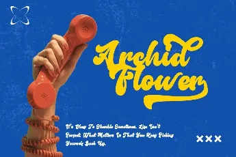 Archid Flower font