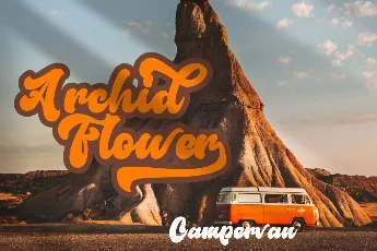 Archid Flower font