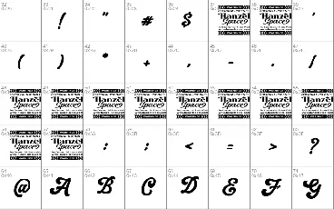 Blantik font