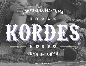 Kordes font