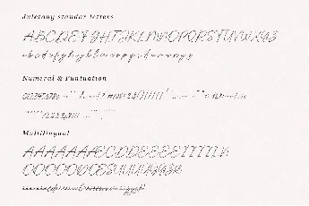 Juletany font